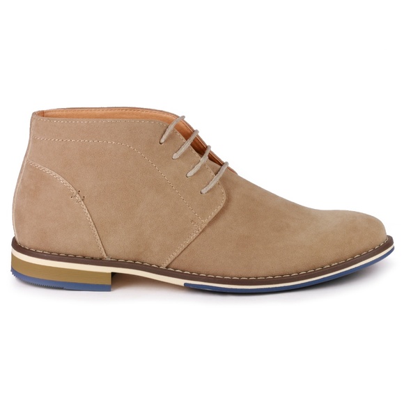 Metrocharm MC131 Beige Lace Up Oxford Dress Boot main image 6